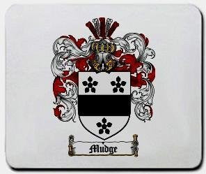 Mudge coat of arms mouse pad