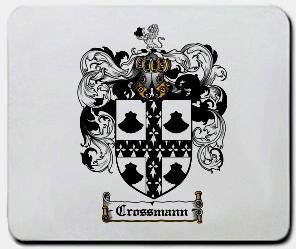 Crossmann coat of arms mouse pad