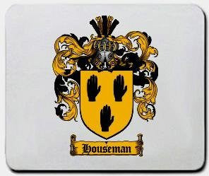 Houseman coat of arms mouse pad