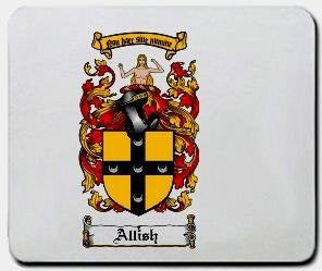 Allish coat of arms mouse pad