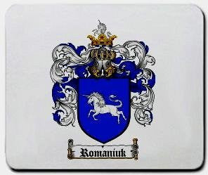 Romaniuk coat of arms mouse pad