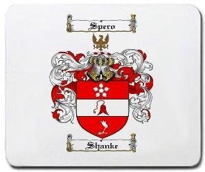 Shanke coat of arms mouse pad