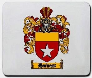 Harness coat of arms mouse pad