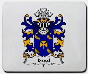 Idwal coat of arms mouse pad