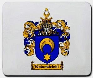 Nowosielski coat of arms mouse pad