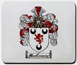 Maccranny coat of arms mouse pad