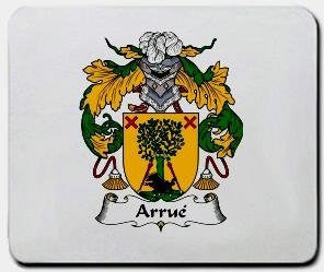 Arrue coat of arms mouse pad