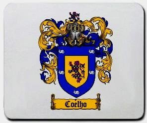 Coelho coat of arms mouse pad