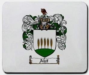 Ahlf coat of arms mouse pad