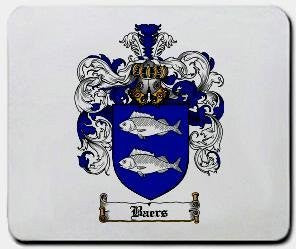 Baers coat of arms mouse pad
