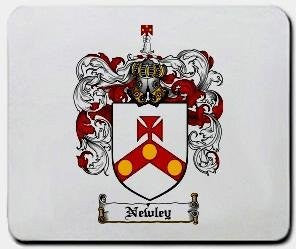Newley coat of arms mouse pad