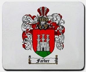Farber coat of arms mouse pad