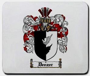 Denzer coat of arms mouse pad