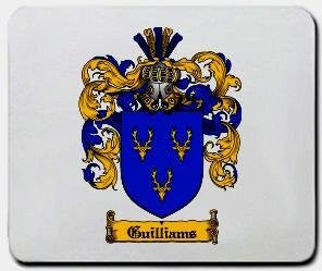 Guilliams coat of arms mouse pad