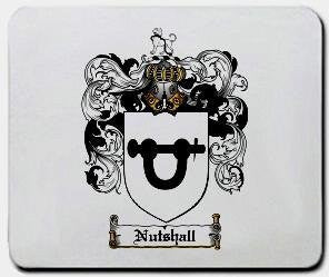 Nutshall coat of arms mouse pad