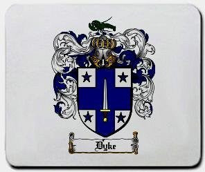 Dyke coat of arms mouse pad