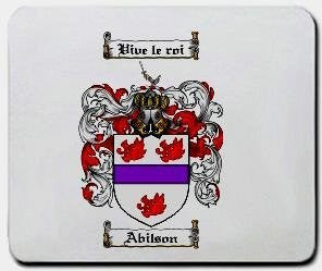 Abilson coat of arms mouse pad