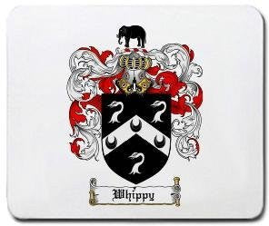 Whippy coat of arms mouse pad