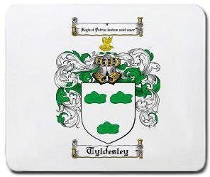 Tyldesley coat of arms mouse pad