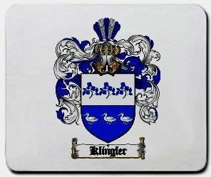 Klingler coat of arms mouse pad