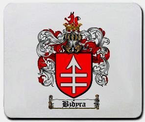 Bzdyra coat of arms mouse pad