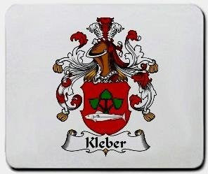 Kleber coat of arms mouse pad