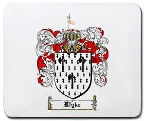 Wyke coat of arms mouse pad