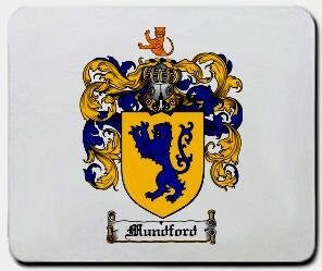Mundford coat of arms mouse pad