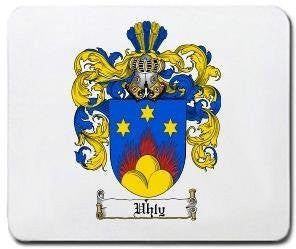 Uhly coat of arms mouse pad