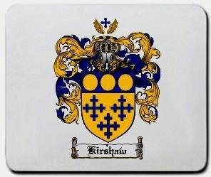 Kirshaw coat of arms mouse pad