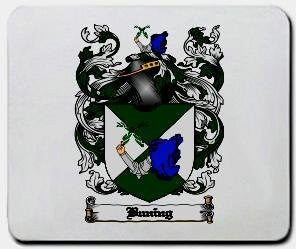 Buning coat of arms mouse pad