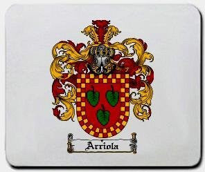Arriola coat of arms mouse pad