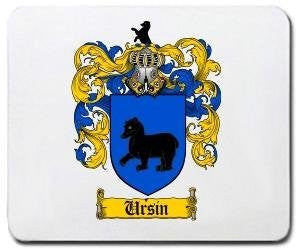 Ursin coat of arms mouse pad