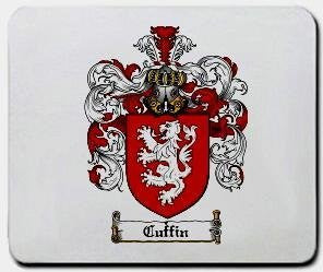 Cuffin coat of arms mouse pad