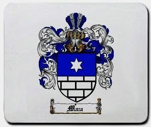 Mau coat of arms mouse pad