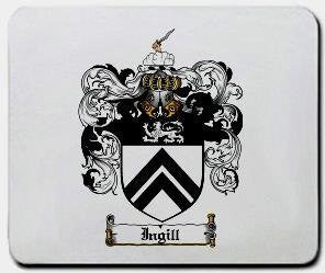 Ingill coat of arms mouse pad