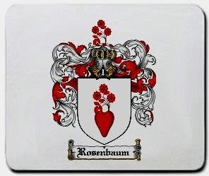 Rosenbaum coat of arms mouse pad