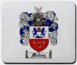 Mulvey coat of arms mouse pad