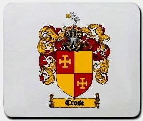 Crose coat of arms mouse pad