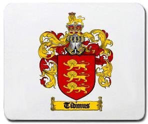 Tidmus coat of arms mouse pad