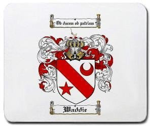 Waddie coat of arms mouse pad