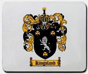 Kingsland coat of arms mouse pad