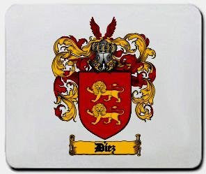 Diez coat of arms mouse pad