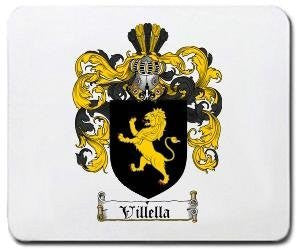 Villella coat of arms mouse pad