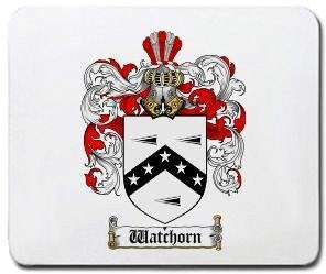 Watchorn coat of arms mouse pad