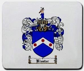 Kiester coat of arms mouse pad