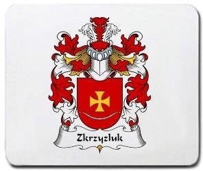 Zkrzyzluk coat of arms mouse pad