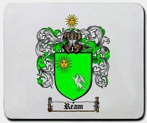 Ream coat of arms mouse pad