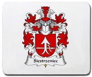 Siestrzeniec coat of arms mouse pad