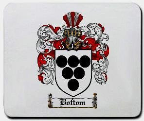 Bottom coat of arms mouse pad